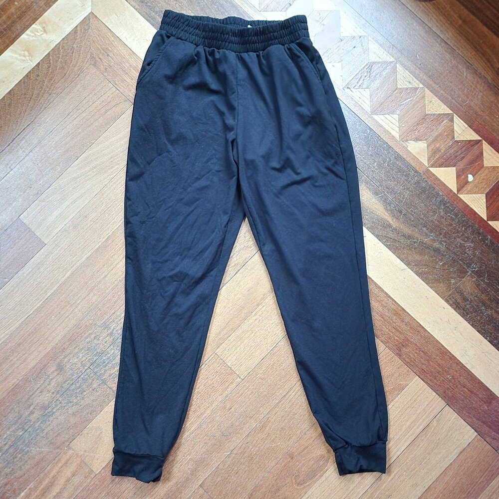 ShoSho Black Jogger Pants Size Small